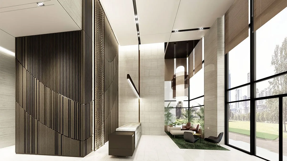 Sảnh chờ thông tầng Suro Collection Saigon